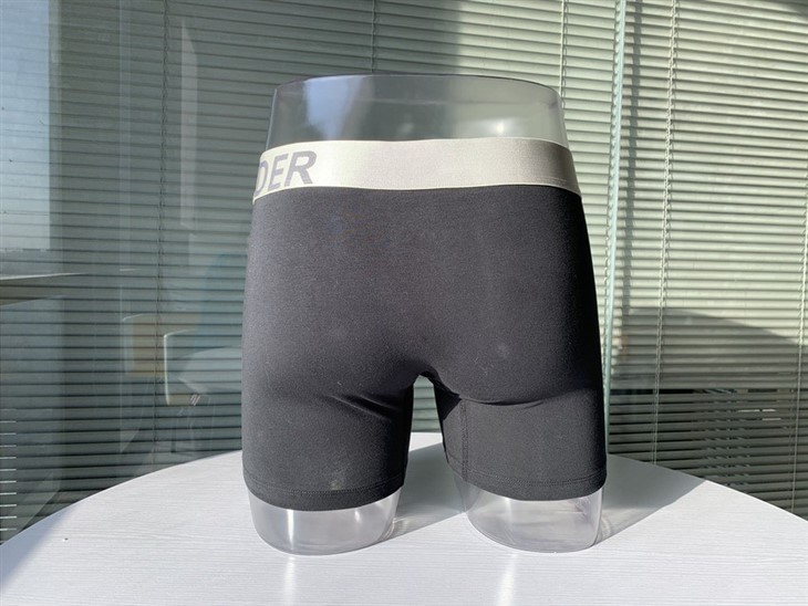 Organic Cotton Boxer Briefs With Jacquard Custom Logo Waistband factory