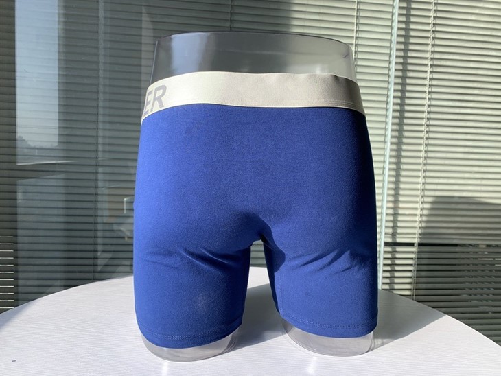 Organic Cotton Boxer Briefs With Jacquard Custom Logo Waistband high quality