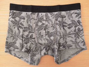 Stretchable Custom Cotton Printing Menns Undertøy